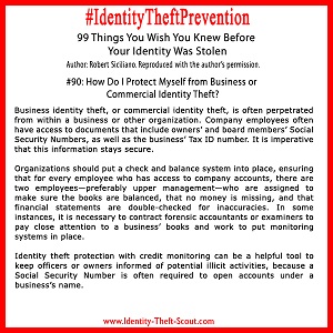 How Do I Protect Myself from Business or Commercial Identity Theft